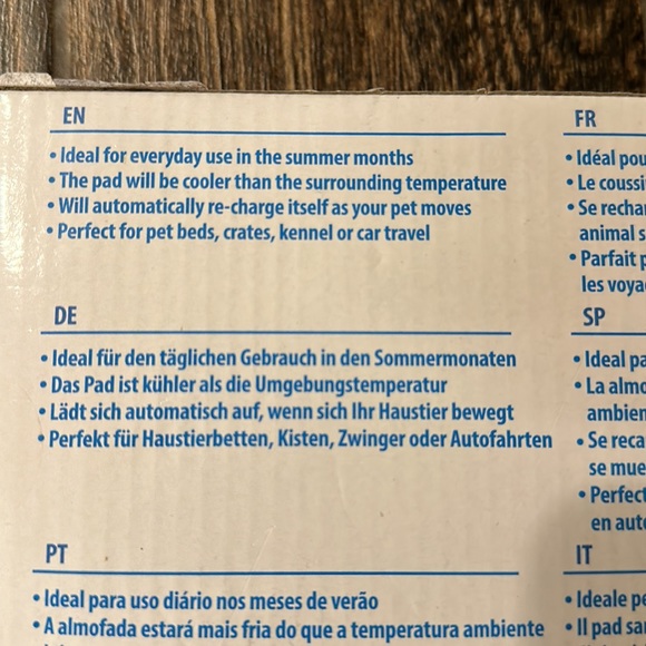 NIB Cooling Pet Mat Size Medium - Picture 4 of 4